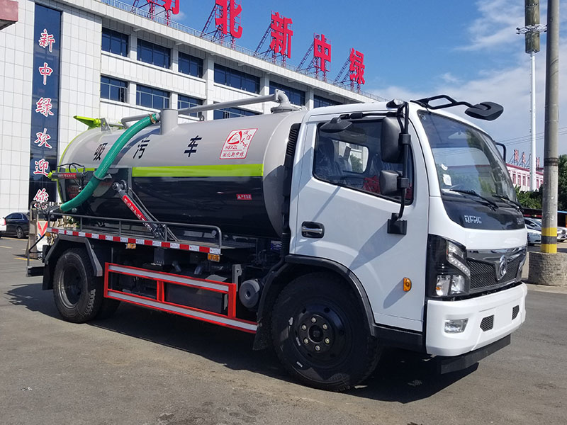 中洁牌XZL5120GXW6型吸污车