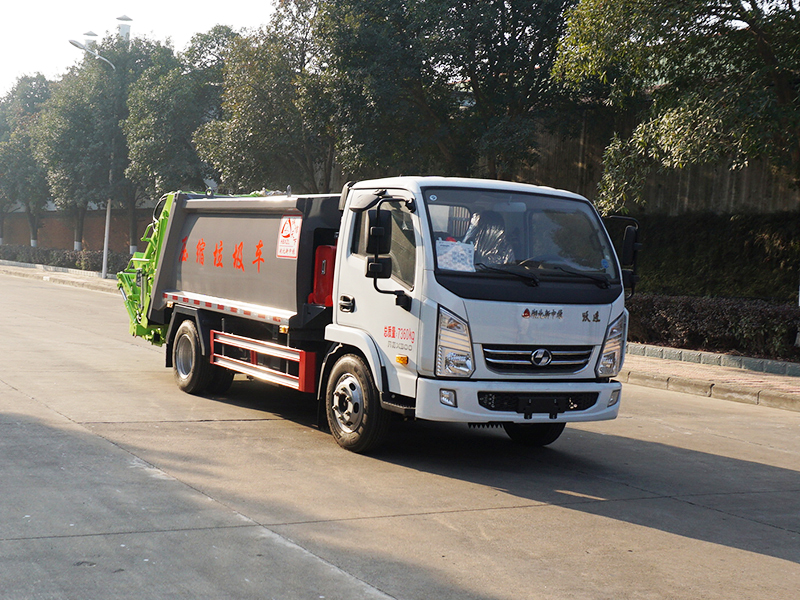 中洁牌XZL5077ZYS6型压缩式垃圾车