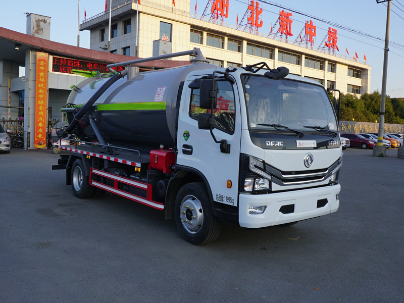 中洁牌XZL5121GXW6型吸污车