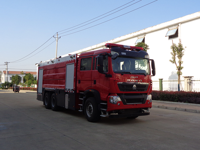 中洁牌XZL5334GXFSG170/Z6型水罐消防车